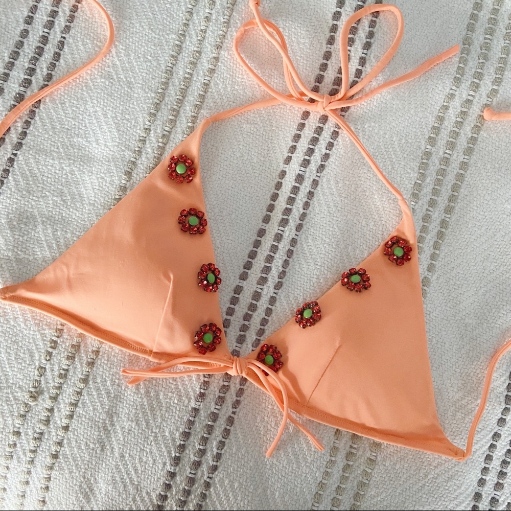 VS Embellished Bikini Top